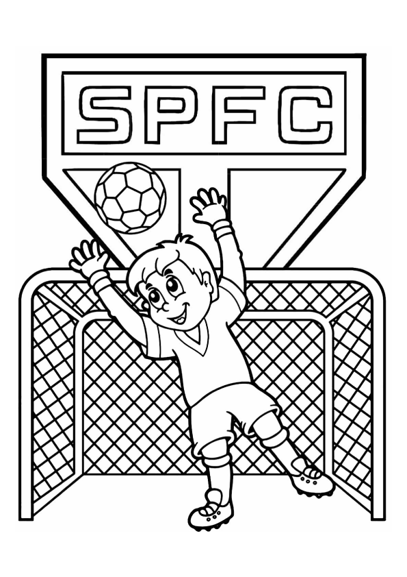 São Paulo FC - Coloring Pages