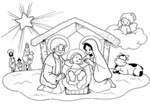 Nativity scene